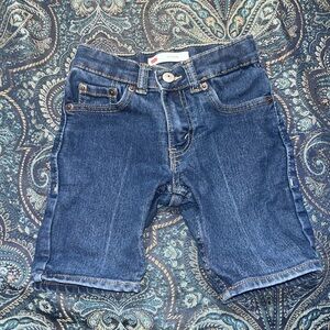 Kids Blue Denim Shorts